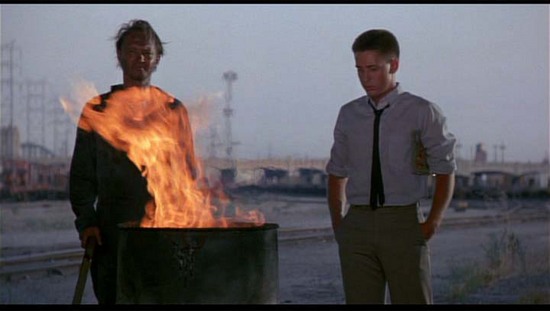 <em>Repo Man</em>, directed by Alex Cox (born 1954) and starring Emilio Estevez (1962), is a key work of the Original Generation X.