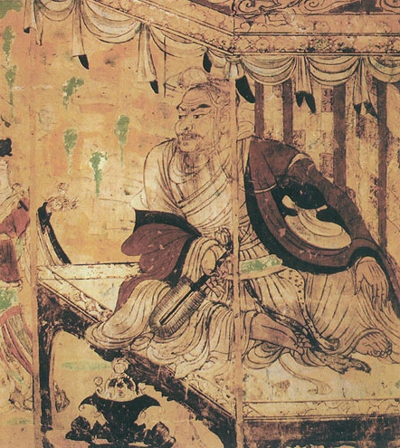 8th-century Chinese image of Vimalakirti