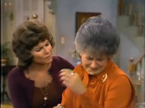 A scene from the two-part <em>Maude</em> episode, "Maude's Dilemma"