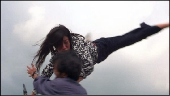 A scene from <em>Police Story III: Super Cop</em>