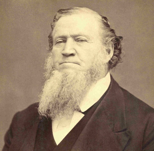 Brigham Young cabinet card 500