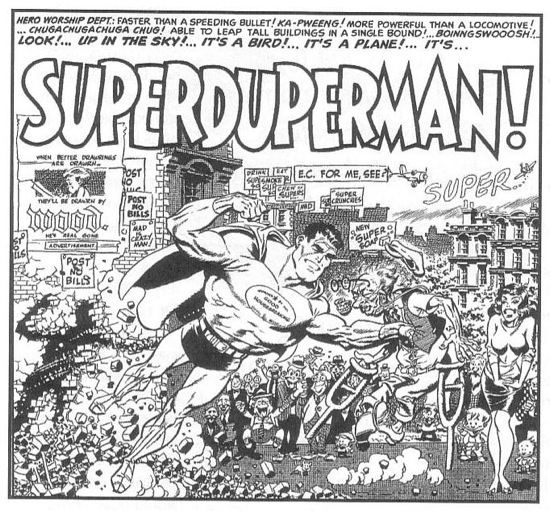 Wally Wood's take on Superman