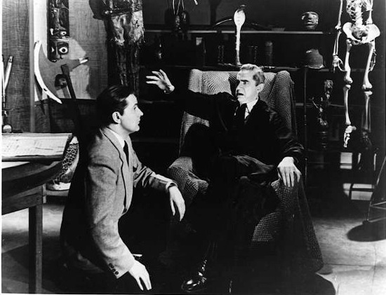 Ed Wood and Bela Lugosi