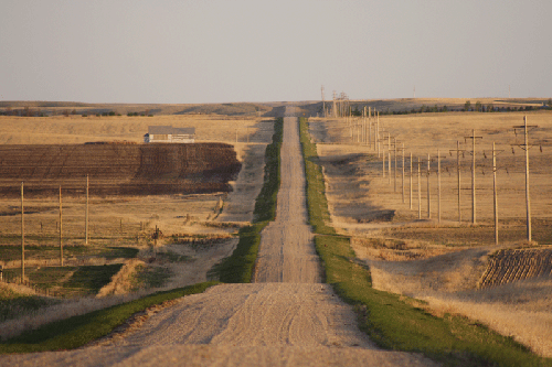 North Dakota road near my farm - photo by http://www.thecampingmachine.com North Dakota road near my farm - photo by http://www.thecampingmachine.com