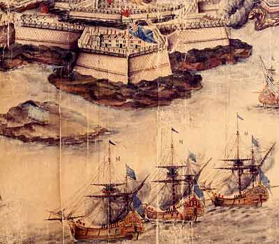 port_mahon_fortress The Port of Mahon, from a 1764 engraving showing the Fort San Felipe