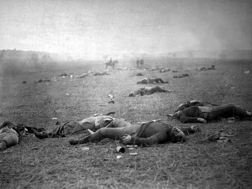 Battle-of-Gettysburg-by-Mathew-Brady