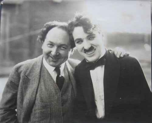 Godowsky and admirer.