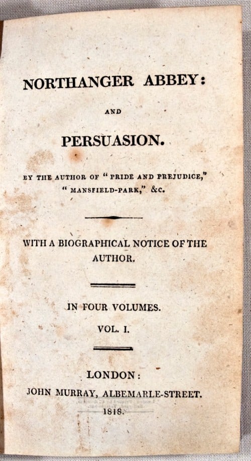 NorthangerPersuasionTitlePage