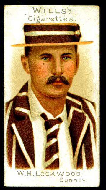 cricketer cigarette card