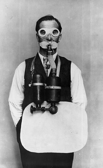 gas mask