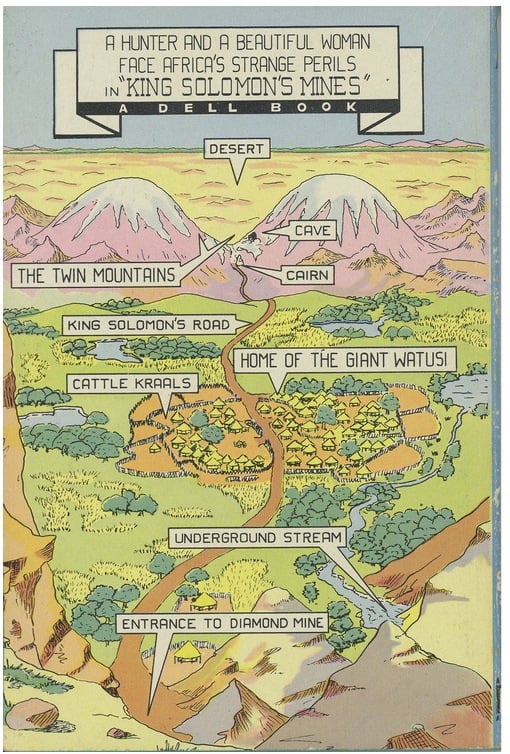 haggard solomon map