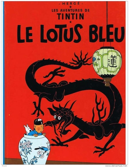 tintin lotus