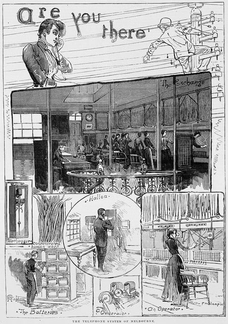 1890 telephone system of melbourne