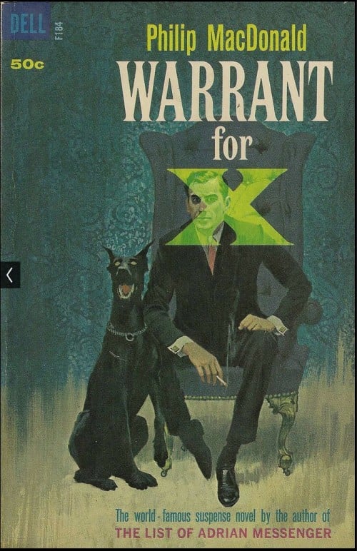 macdonald warrant for x 1962 Dell edition