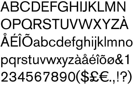 Akzidenz Grotesk