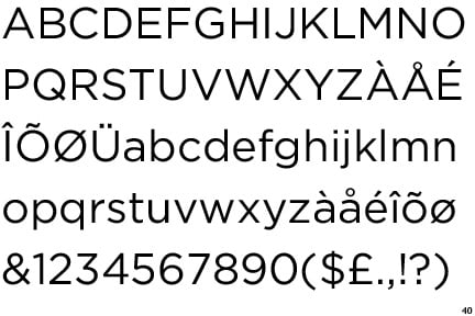 gotham typeface