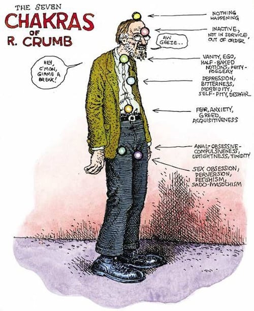 The Seven Chakras of R. Crumb