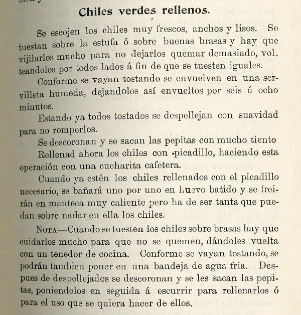 From El Cocinero Español, San Francisco, 1898. 