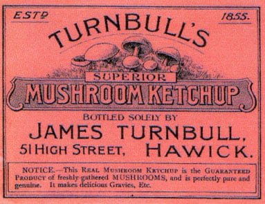 Turnbulls Mushroom Ketchup