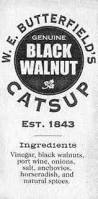 walnut catsup