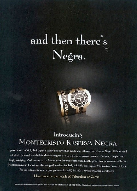 montecristo negra