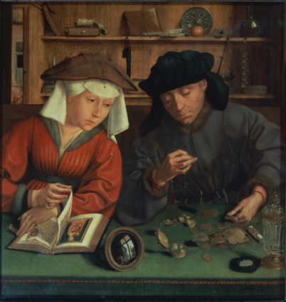 money lender and his wife