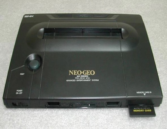 Neo-Geo super-premium videogame console