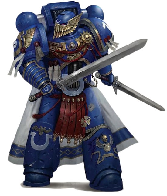 WARHAMMER Ultramarine Honour Guard mini