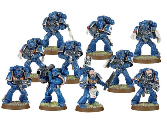 WARHAMMER Space Marine minis