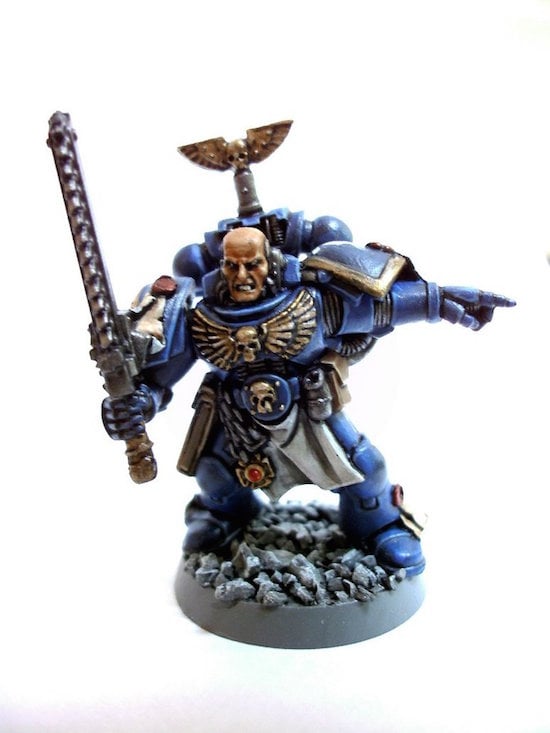 WARHAMMER Space Marines Sergeant mini