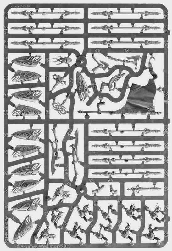 wood elf sprue