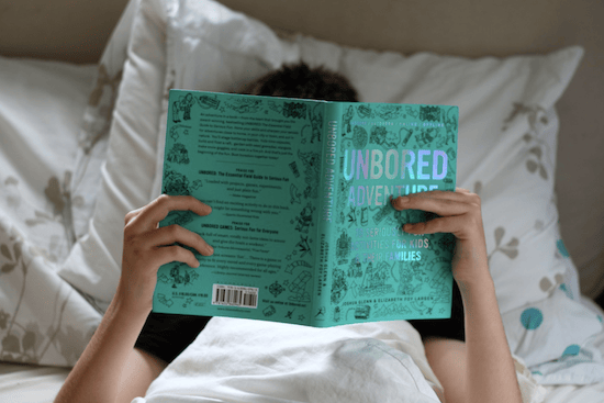 Birdy reads UNBORED ADVENTURE