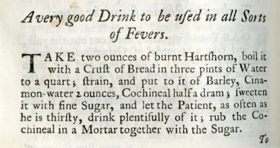 from "The Compleat Housewife", Eliza Smith, London, 1734