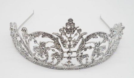 Gorgeous-Sparkling-Silver-Plated-Austrian-Crystal-Big-Wedding-Diamante-Crown-Hairband-Bridal-font-b-Tiara-b