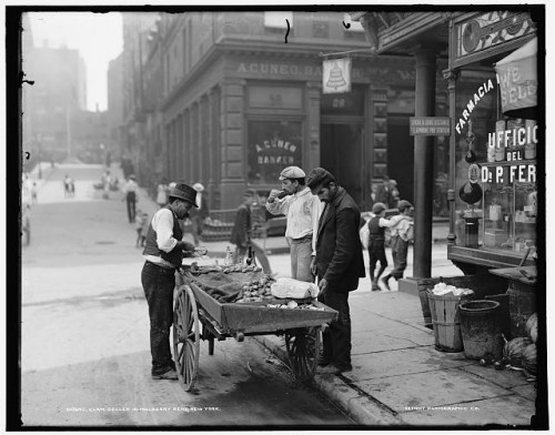 oyster cart