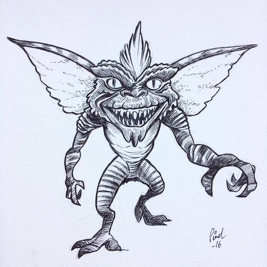 Stripe Gremlins 1984. 